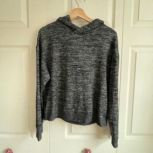 Gap Marled Black Hoodie